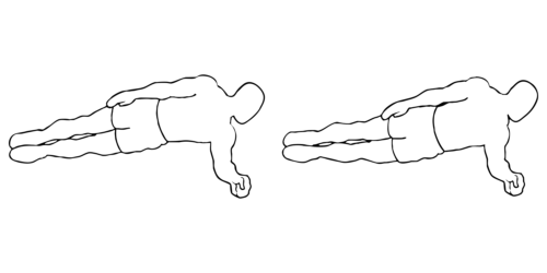 Plank Jacks / Extended Leg
